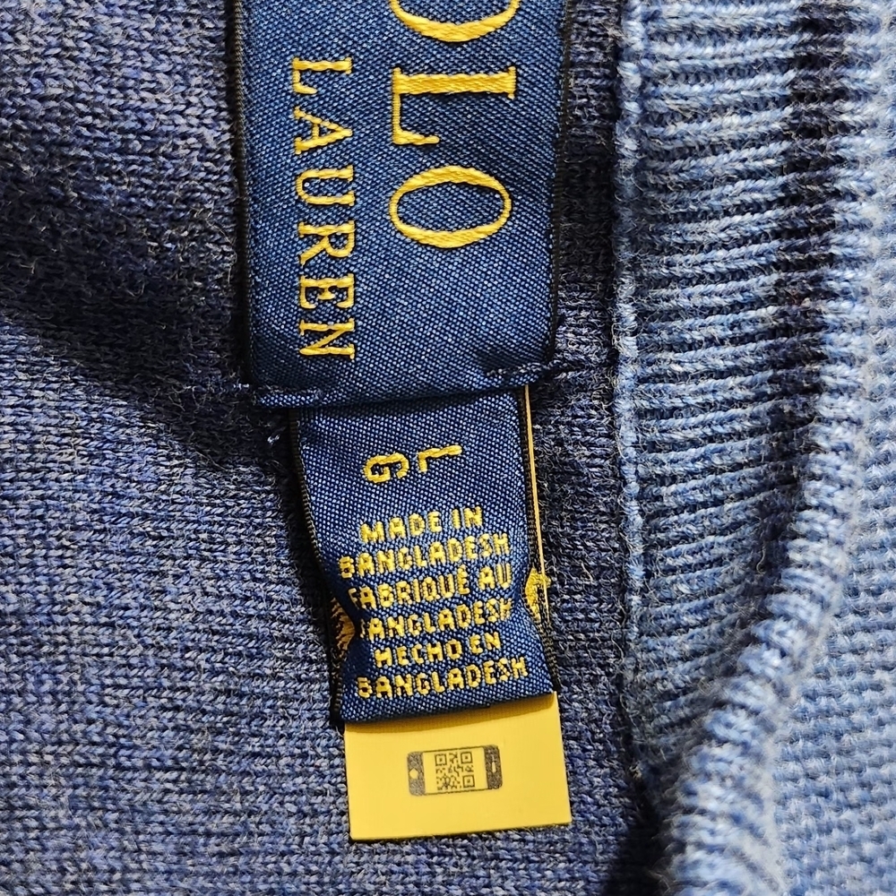 Ralph Lauren Men's Vibrant Blue Crewneck Sweater - Picture 7 of 9